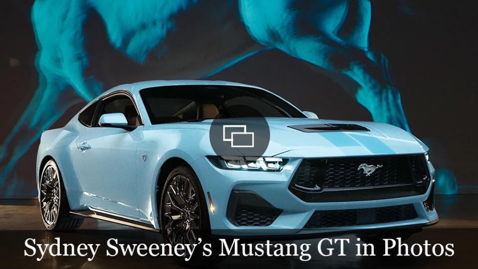 Sydney Sweeney’s Custom 2024 Ford Mustang GT in Photos