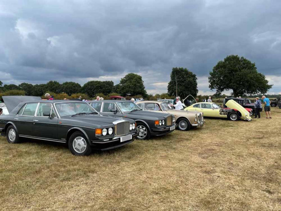 The most recent show in September saw over 150 vintage motors displayed at Lupin Farm in Staffordshire. (Collect/PA Real Life)