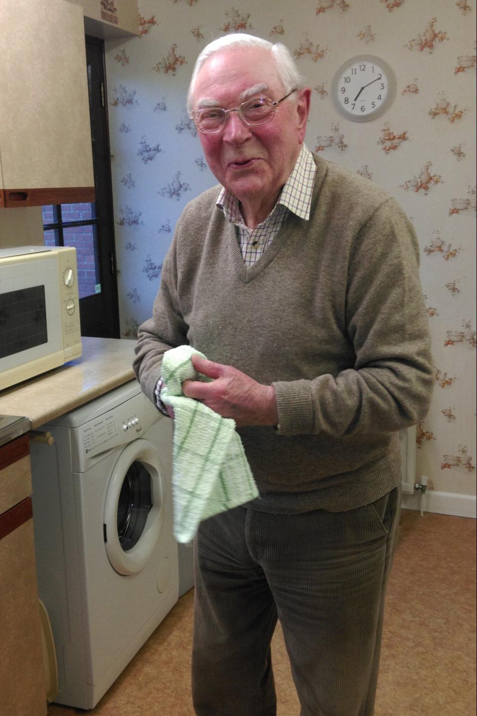 Charles Cencil Kentish,  94,  took his own life after months of living with terminal oesophageal cancer (Barbara Wall)