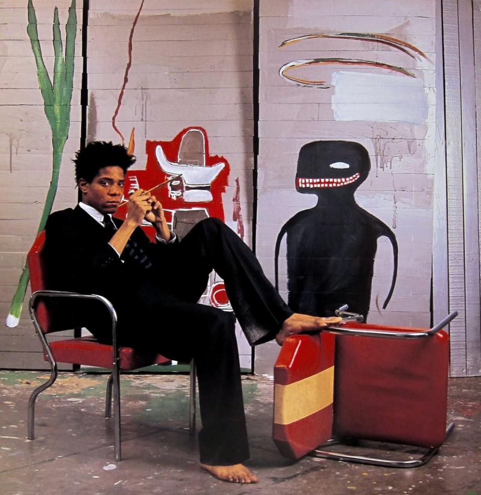 The building was the home and studio of artist Jean-Michel Basquiat in the 1980s EPA