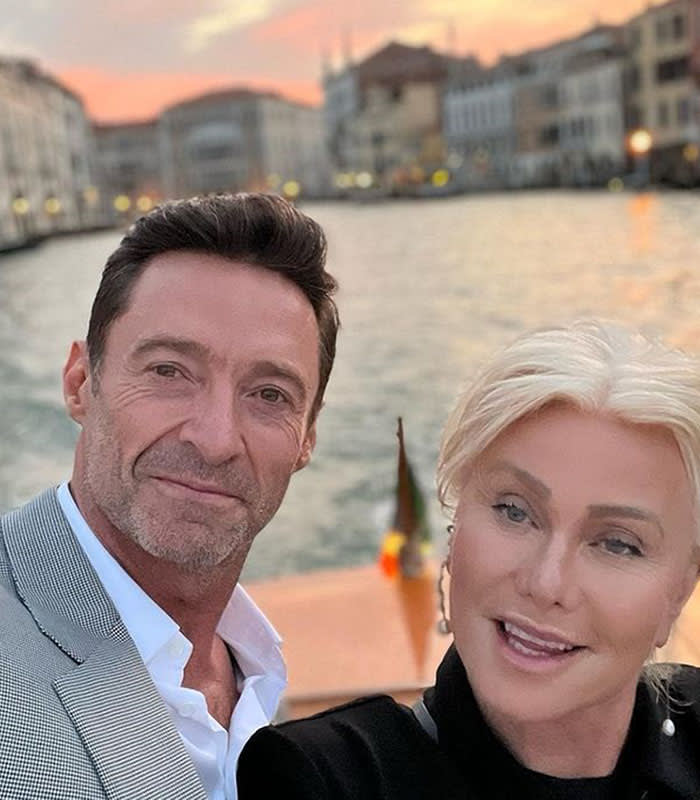 Hugh Jackman y su mujer Deborra-Lee