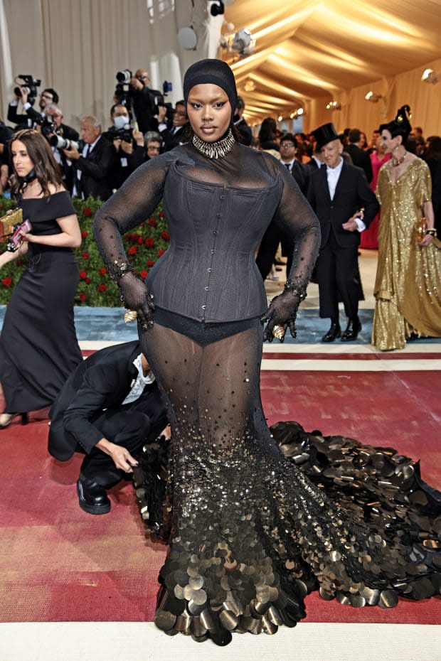 <p>Precious Lee in Altuzarra at the 2022 Met Gala</p><p>Photo by Dimitrios Kambouris/Getty Images for The Met Museum/Vogue</p>