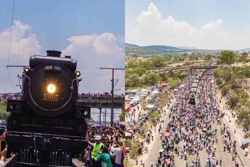 locomotora la emperatriz 2816 ruta