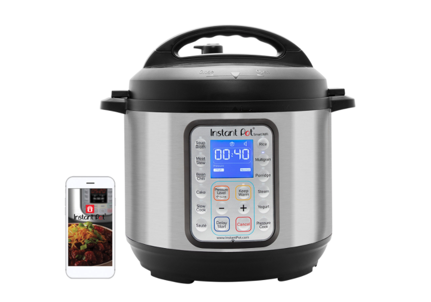 Instant Pot Smart Wi-Fi Pressure Cooker. Image via Best Buy.