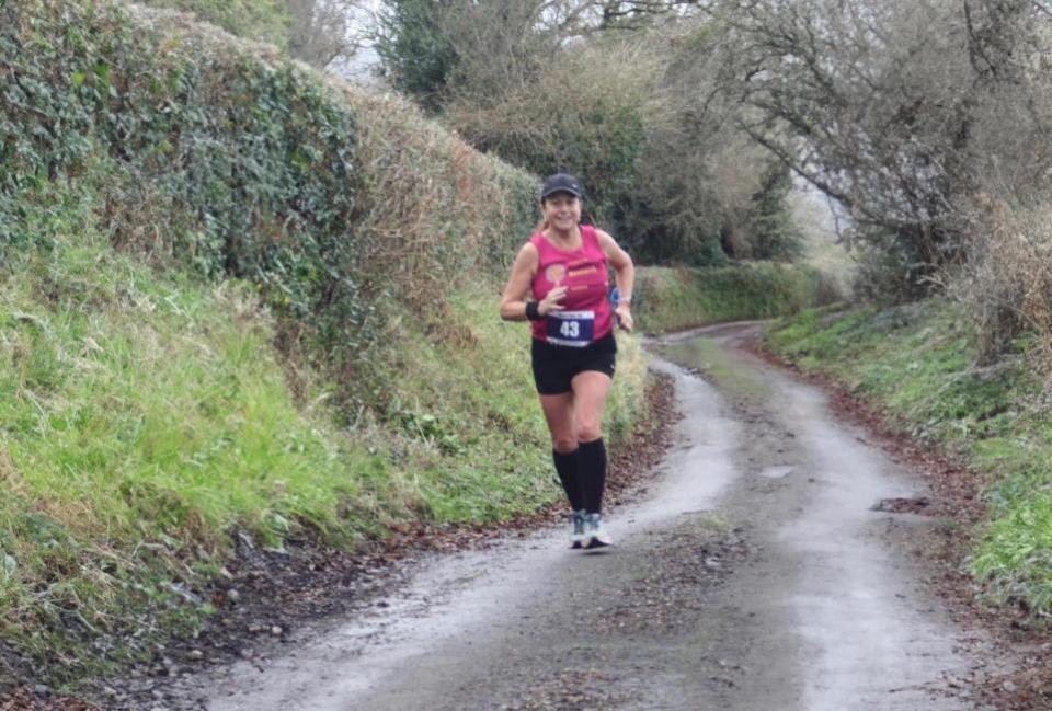Dorset Echo: Charlie Spencer in training for the London Marathon 2024