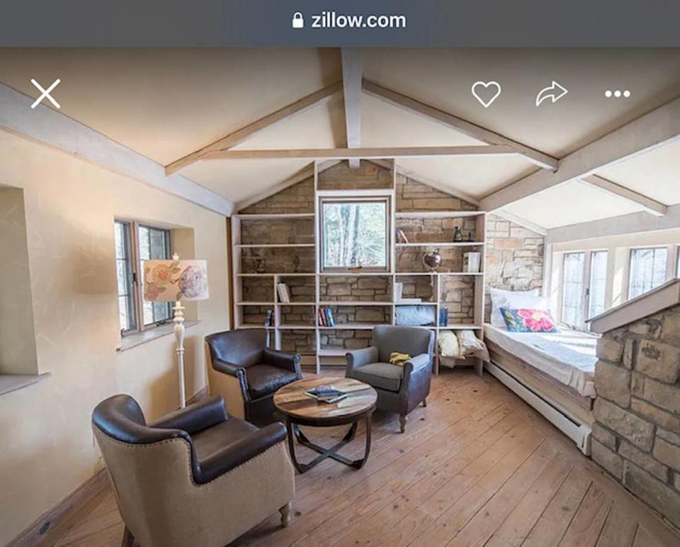 Sitting area Screen grab from Zillow