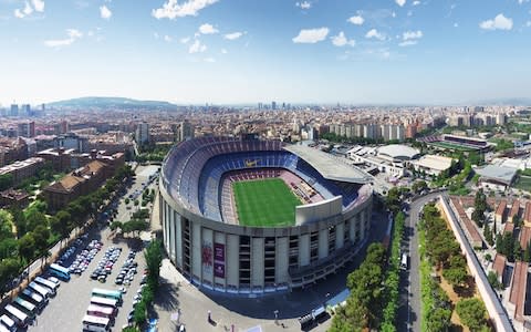 Get yourself to the Camp Nou - Credit: globalvision 360
