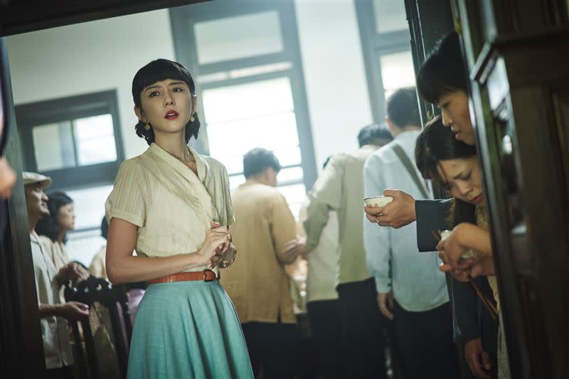 邵雨薇飾演傅孟柏的妻子。（圖／民視提供）