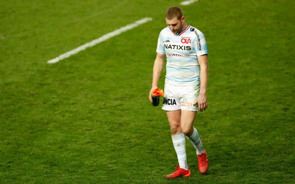 Finn Russell looks dejected after Exeter Chiefs win the European Champions Cup Final  - REUTERS