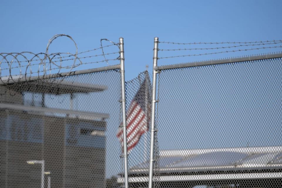 <div class="inline-image__caption"><p>A US flag waves at the San Ysidro crossing port in the US-Mexico border seen from Tijuana, Baja California state, Mexico, on December 19, 2022.</p></div> <div class="inline-image__credit">GUILLERMO ARIAS/Getty</div>