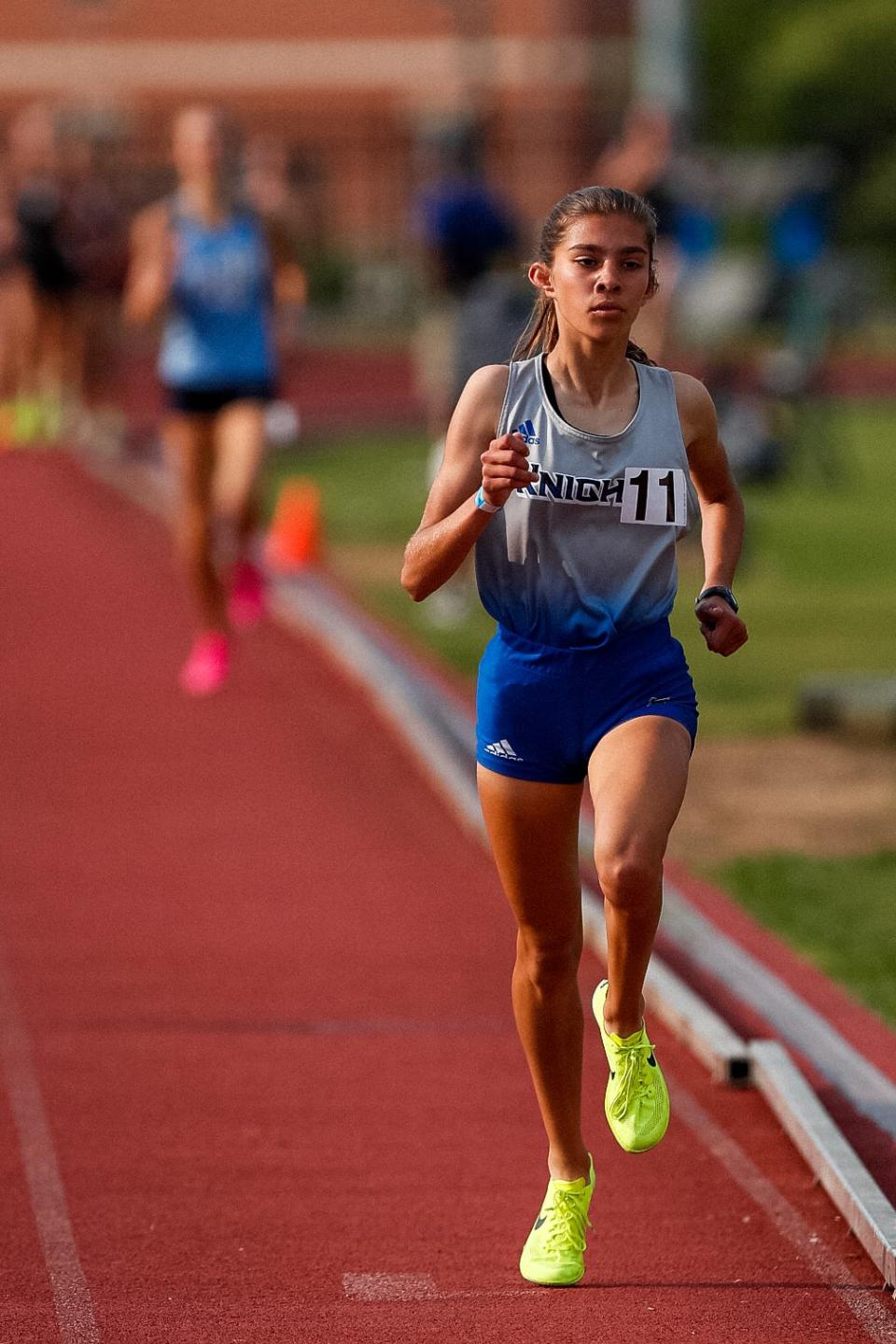 Nolensville's Claire Stegall, who broke a state record in the 1,600-meter run en route to a state title, is a TSWA all-state member.