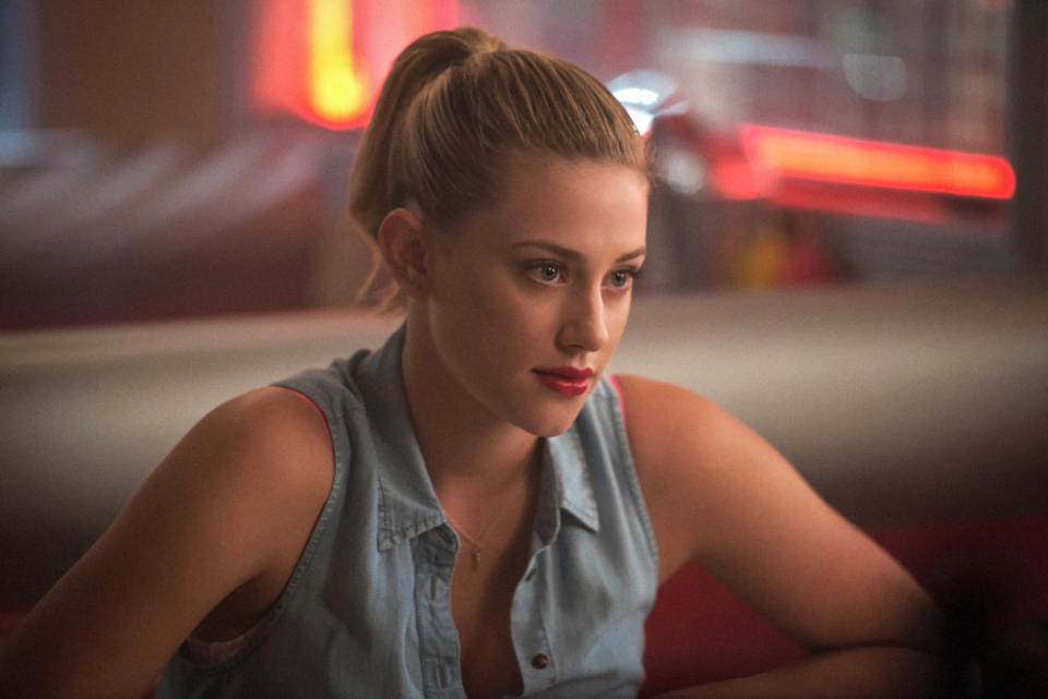 Whether high or low, Betty Cooper's ponytail tells a lot about what she's feeling. (Photo: Everett)