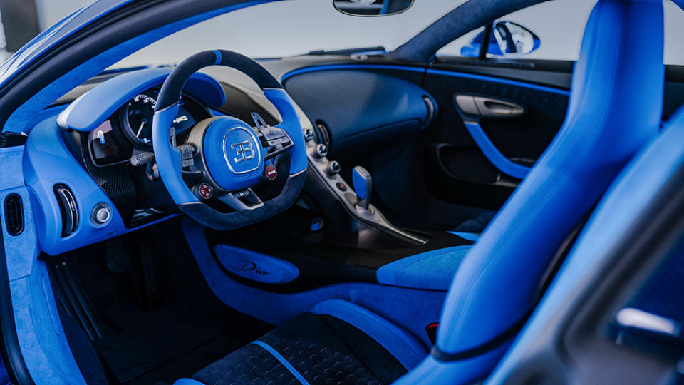 Inside the final Divo - Credit: Bugatti