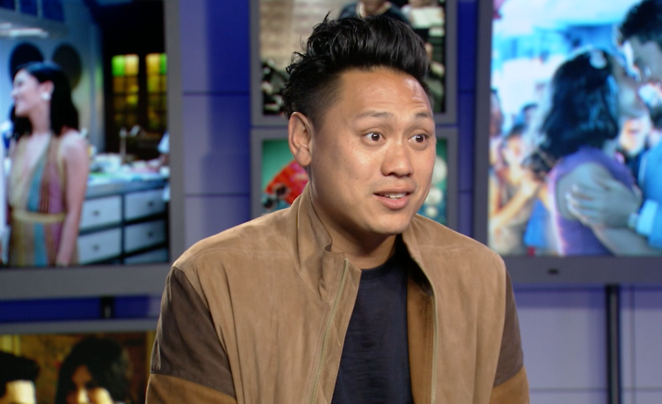 Jon M. Chu in Yahoo’s Los Angeles studios discussing his new hit film, <i>Crazy Rich Asians</i>. (Photo: Yahoo)