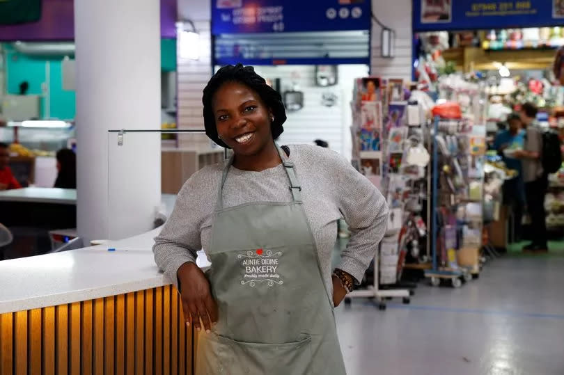 Sandrine, 39, who works in Rye Lane Market said she unimpressed by both Rishi Sunak and Keir Starmer