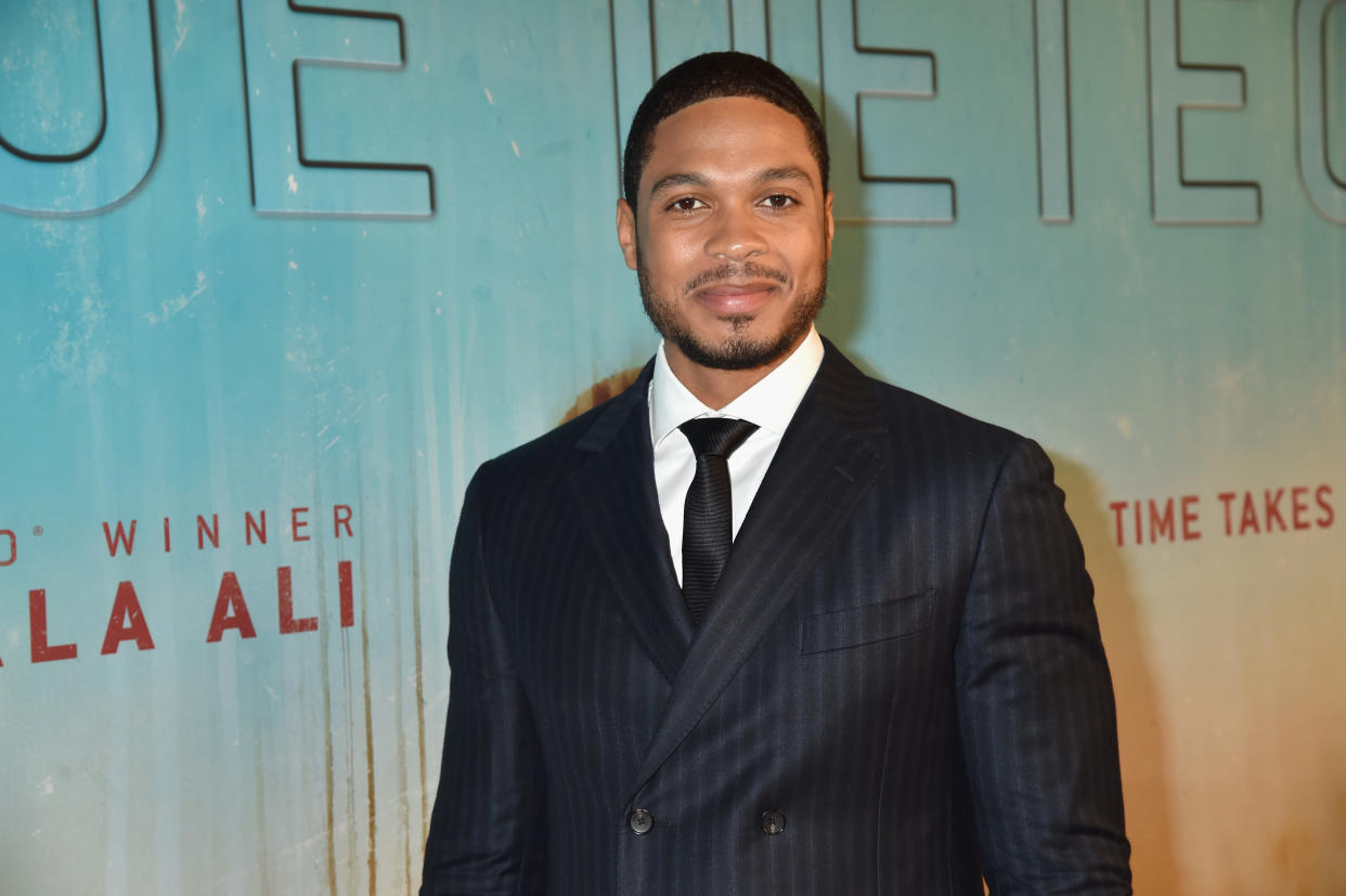 Ray Fisher attends the HBO premiere of True Detective Season 3 at DGA Theater on January 10, 2019. (Photo by Jeff Kravitz/FilmMagic for HBO)