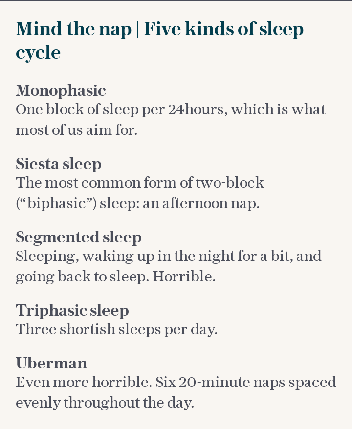 Mind the nap | Five kinds of sleep cycle