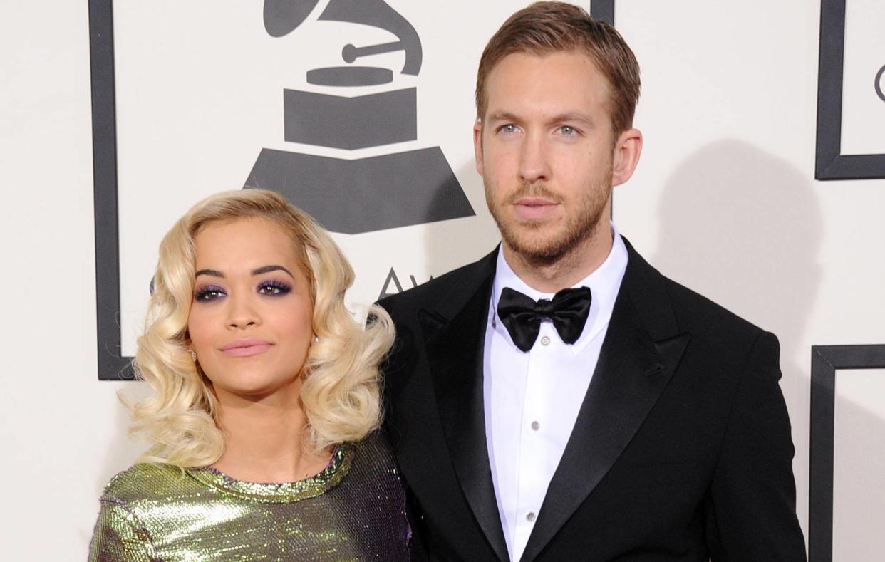 Rita Ora and Calvin Harris (Picture: Alamy)