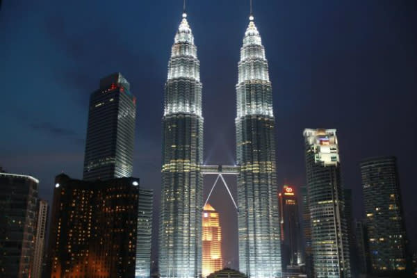 Malaysia's tallest building, The Petronas Twin Towers