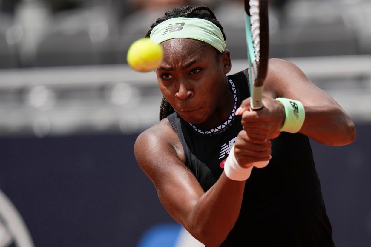 Coco Gauff is into the second round (AP)