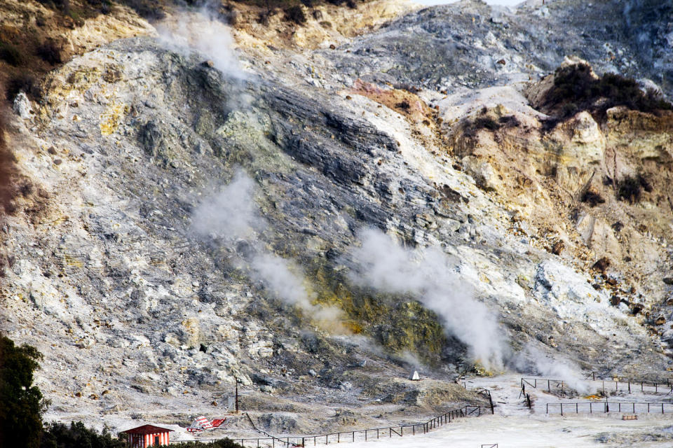 Italy: Solfatara di Pozzuoli (Vincenzo Izzo / Sipa USA via AP file)