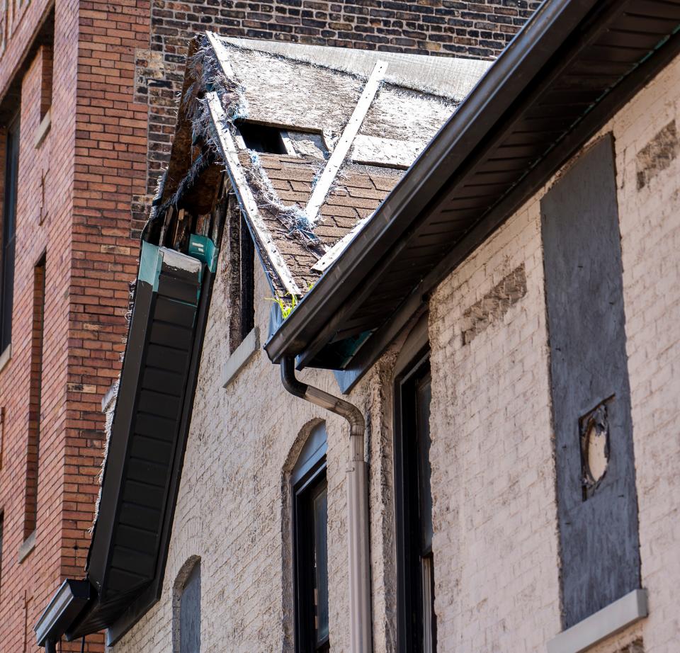 The owners of a former tavern on East Erie Street that was also used as MIAD's student union before it was damaged by a fire want to demolish it and redevelop the property