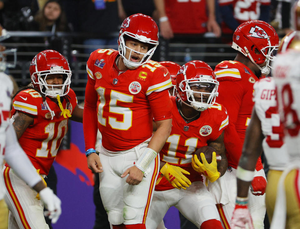 Patrick Mahomes and the Chiefs are Super Bowl champions yet again. (Reuters/Brian Snyder)