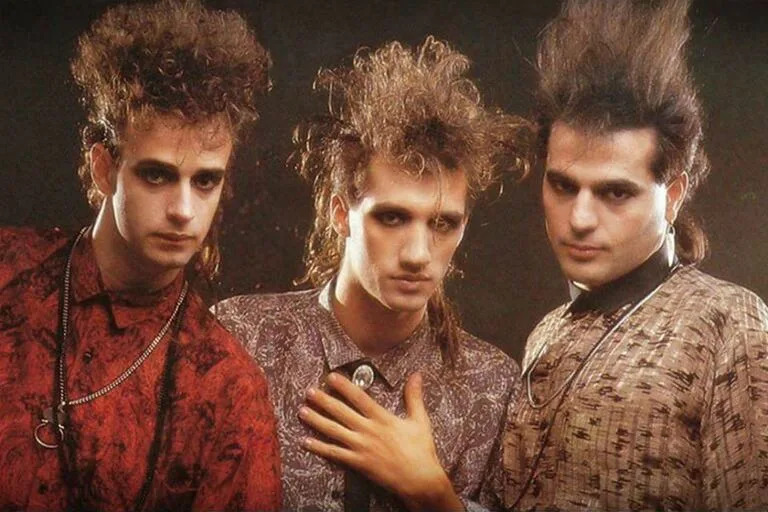 Gustavo Cerati, Charly Alberti y Zeta Bosio a mediados de los años 80