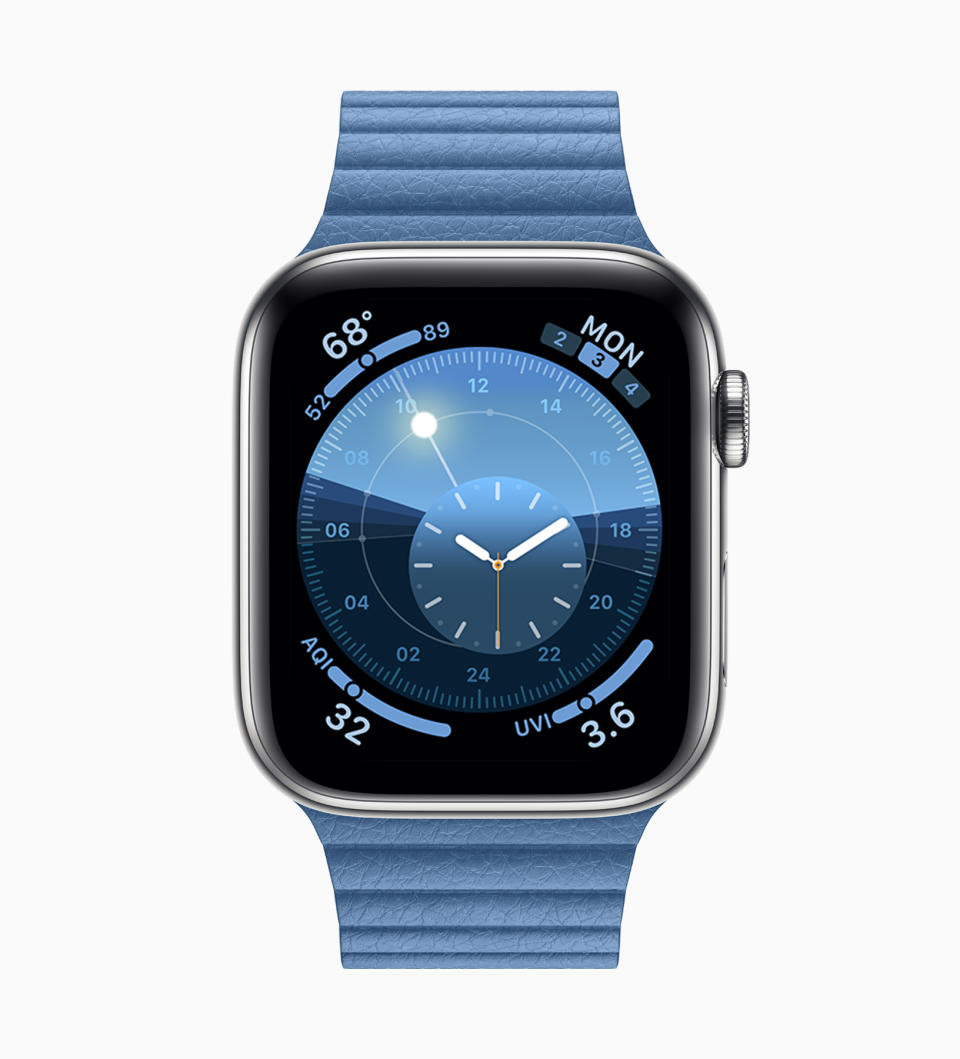 “Grazie ai nuovi potenti strumenti in arrivo con watchOS 6, monitorare la salute e tenersi in forma sarà ancora più semplice”, dichiara Jeff Williams, chief operating officer di Apple. (Apple)