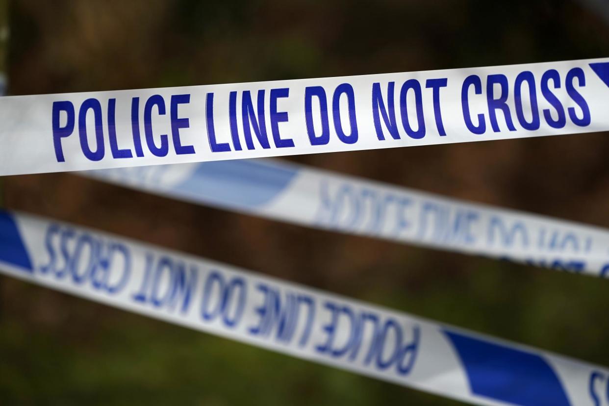 Officers arrived and found the victim lying on the ground with apparent stab wounds (Getty)