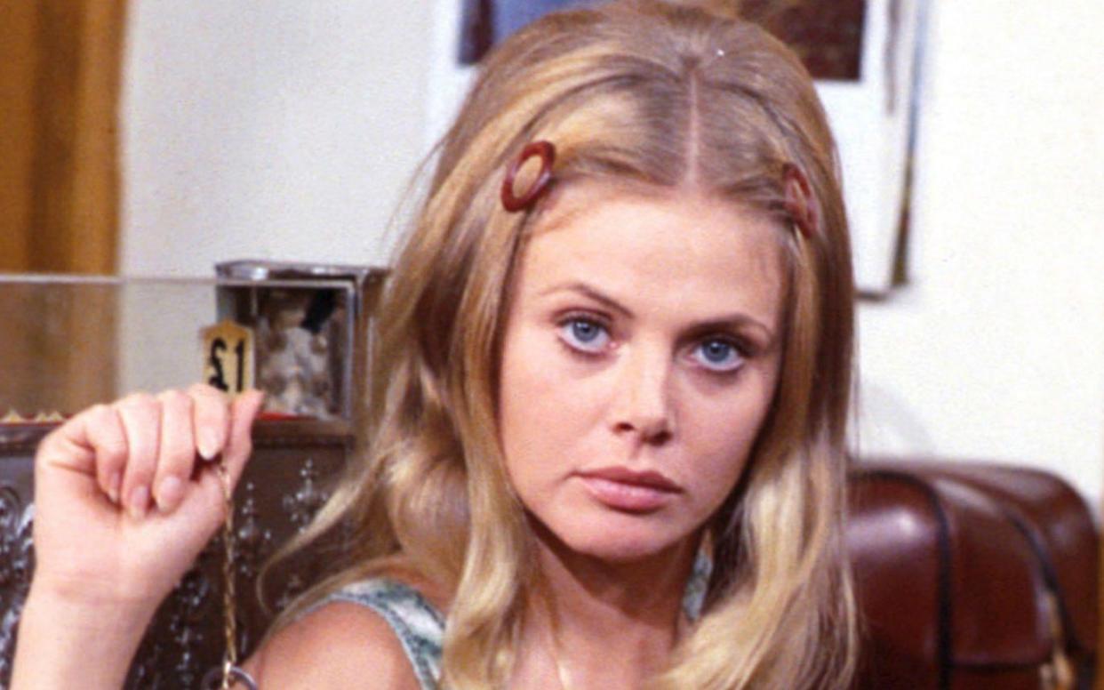 Britt Ekland starred in The Wicker Man (1973) with Edward Woodward