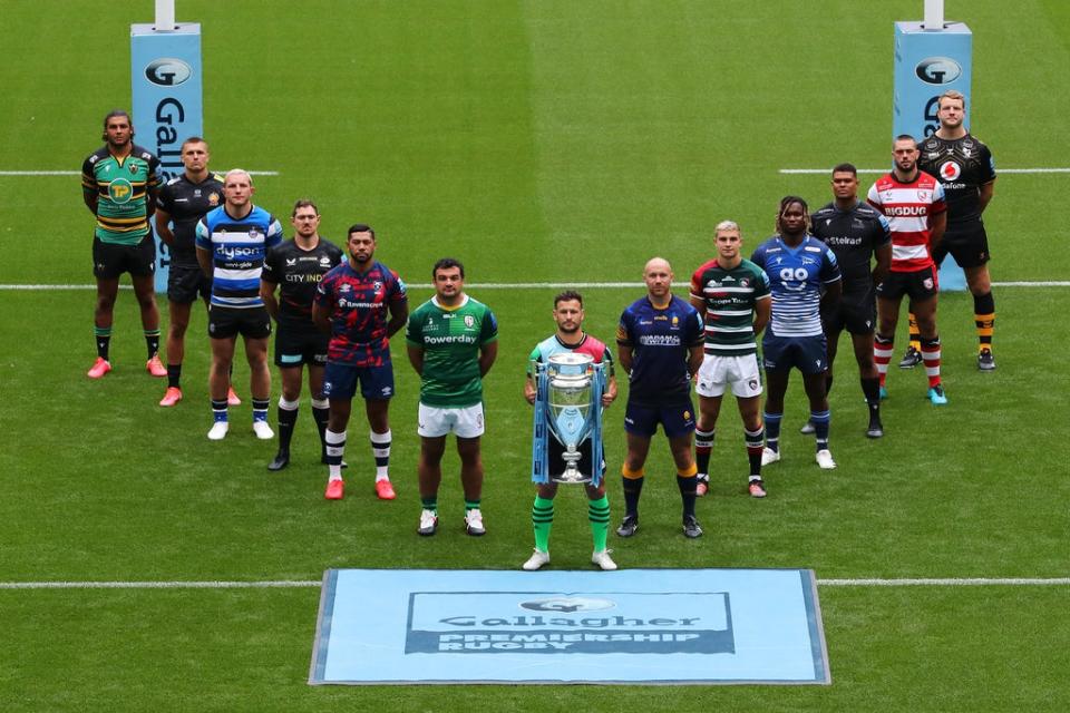The Gallagher Premiership will have 13 teams competing this season  (Getty)