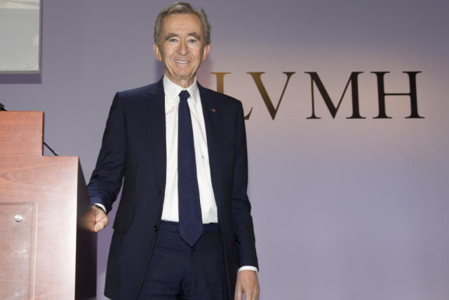 File photo dated April 27, 2020 of a LVMH store (Moet Hennessy. Louis  Vuitton) at 22 Avenue Montaigne in Paris, France. LVMH, which owns Dom  Pérignon and Moët & Chandon, has taken