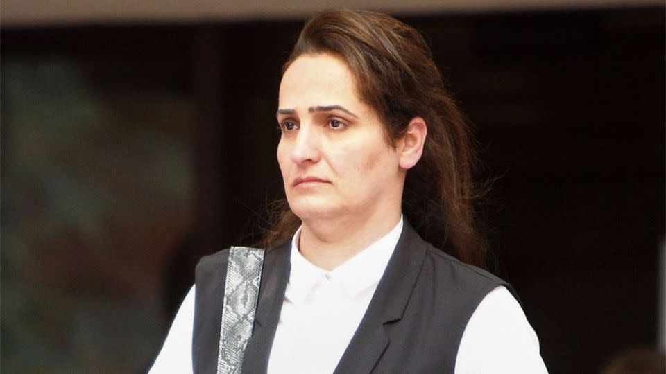 Dalya Saeed allegedly stabbed her former husband and he claims she tried to pull out his intestines. Photo: YahooUK/PA