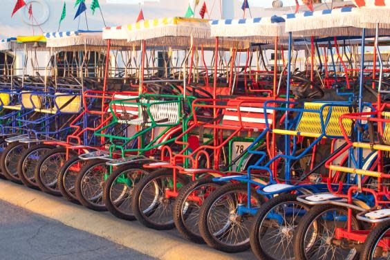 There are plenty of bikes to hire on the waterfront (istock)