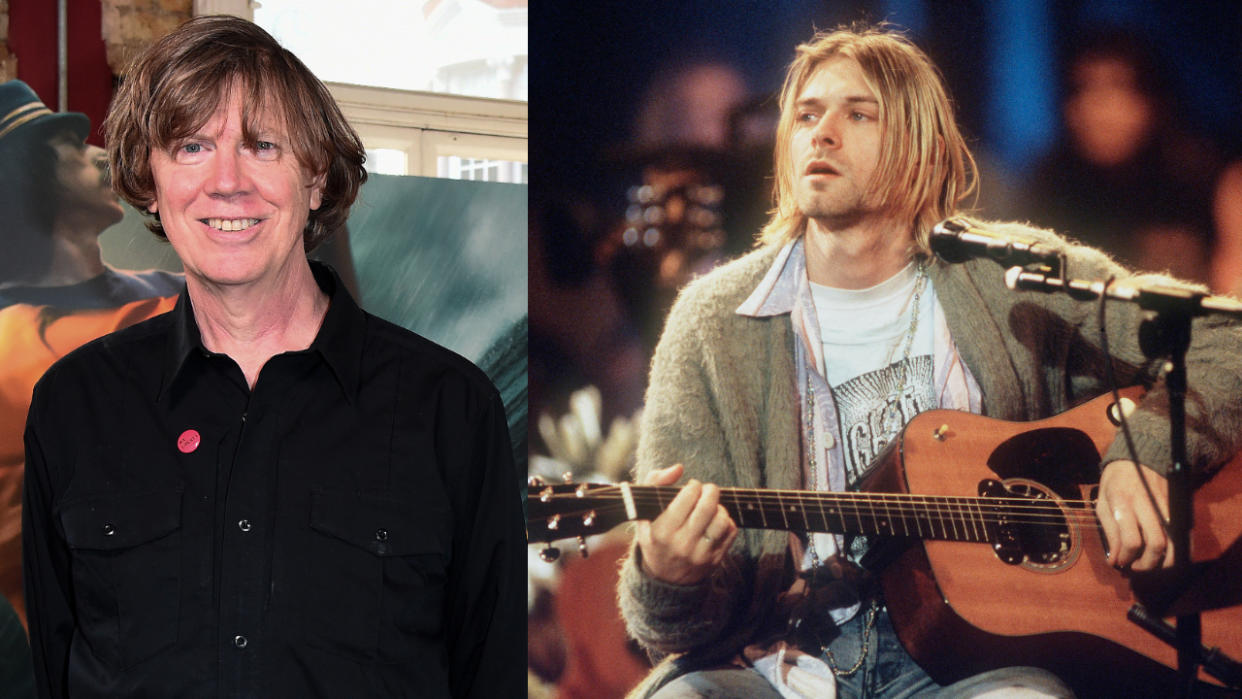  Thurston Moore and Kurt Cobain. 