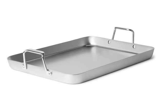 All-Clad 16x13 Inch Large Stainless-Steel Flared Roasting Pan NO RACK