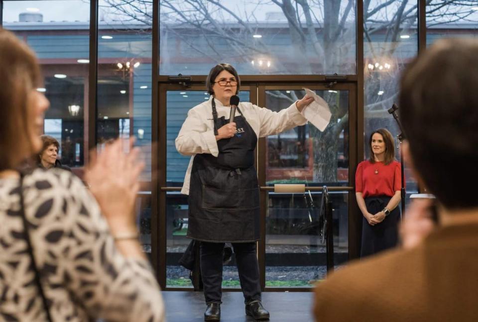 Chef Ouita Michel launched FEAST in 2017 to raise money for the non-profit FoodChain, which helps provide meals as well as access to fresh food and food literacy education.