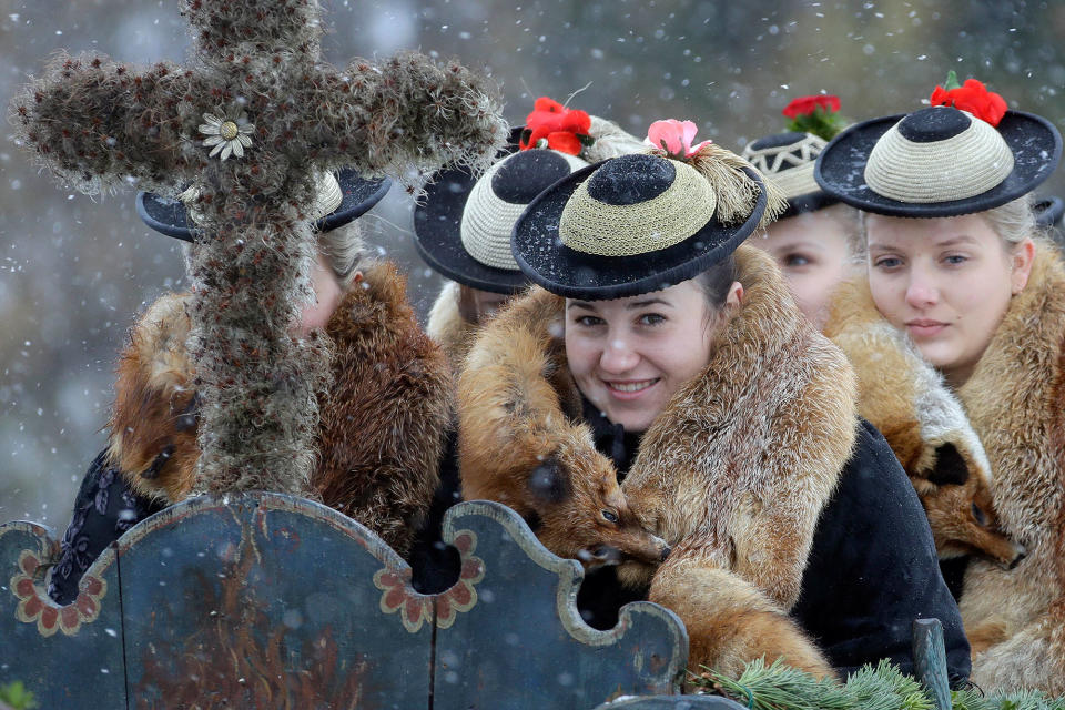 Leonhardi pilgrimage in Bad Toelz, Germany