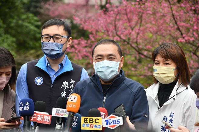 侯友宜表示目前會全力把新北市長的角色扮演好。（王揚傑攝）