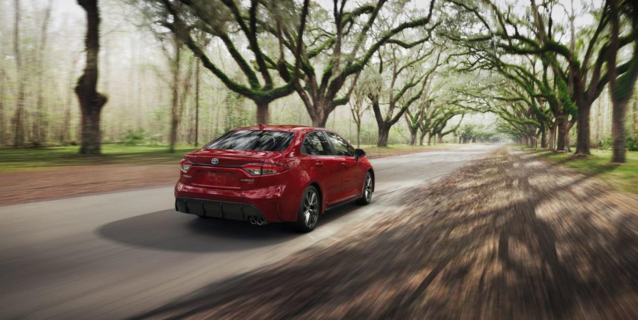 2023 toyota corolla hybrid sedan