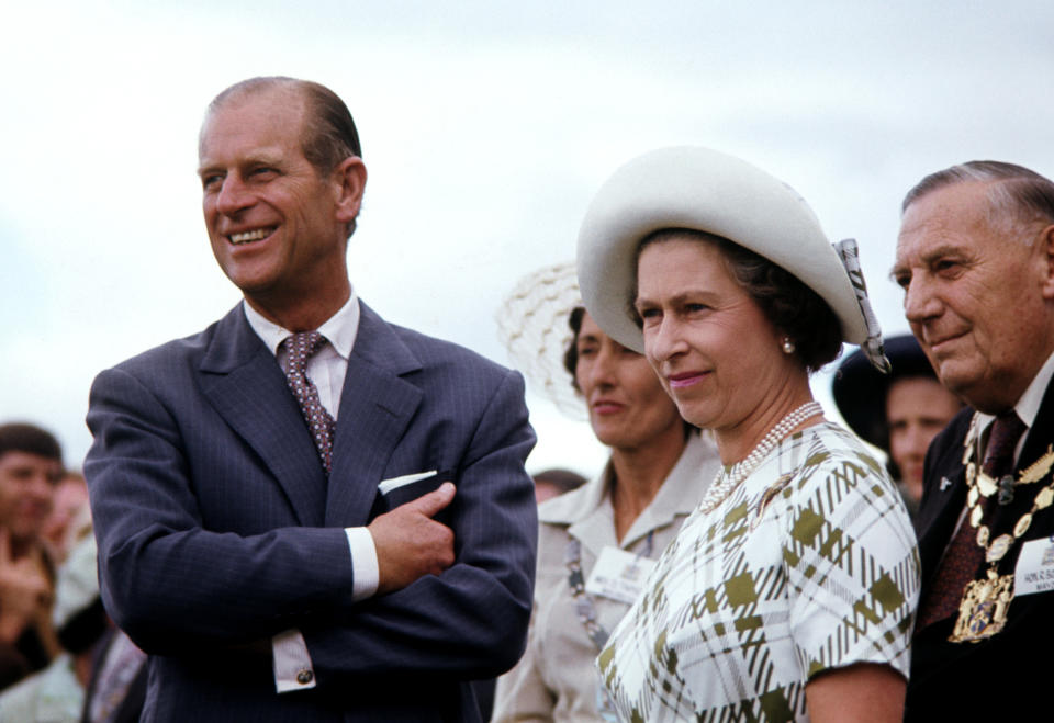 <p>The Queen and Prince Philip during their Royal Tour of New Zealand in early 1977, as part of her Silver Jubilee celebrations. The Queen has visited New Zealand ten times.</p> 
