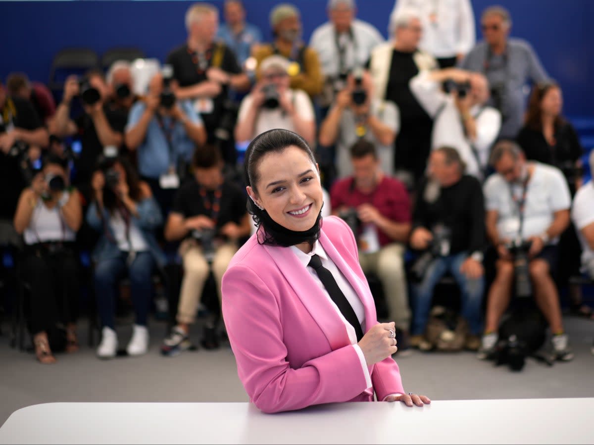 Taraneh Alidoosti at Cannes earlier this year  (AP)