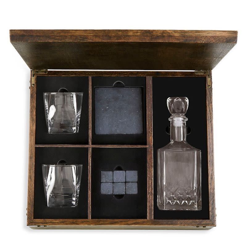 <p><a href="https://go.redirectingat.com?id=74968X1596630&url=https%3A%2F%2Fwww.saksfifthavenue.com%2Fproduct%2Fpicnic-time-12-piece-whiskey-decanter-gift-box-set-0400013933268.html&sref=https%3A%2F%2Fwww.esquire.com%2Flifestyle%2Fg28550742%2Fbest-retirement-gifts-for-men%2F" rel="nofollow noopener" target="_blank" data-ylk="slk:Shop Now;elm:context_link;itc:0;sec:content-canvas" class="link rapid-noclick-resp">Shop Now</a></p><p>12-Piece Whiskey Decanter Gift Box Set</p><p>saksfifthavenue.com</p><p>$206.95</p>