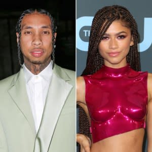 Tyga Awkwardly Flirts With Zendaya on Twitter — Then Changes His Mind