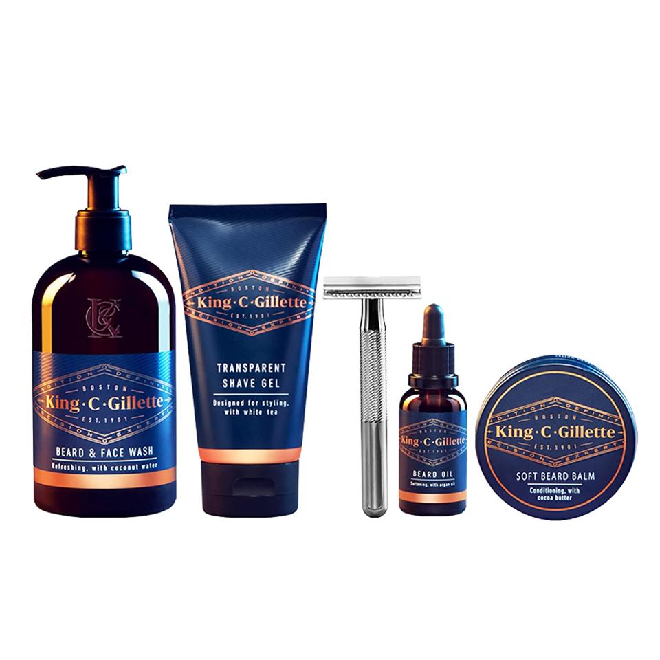 King C. Gillette Complete Men's Beard Care Gift Kit