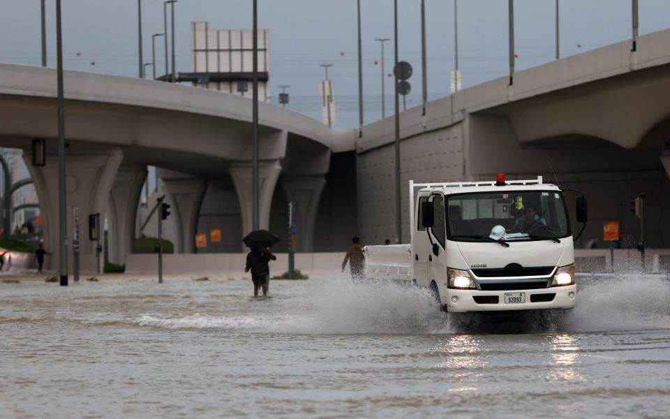 A Reading University meteorologist said cloud seeding did not influence the rainfall in the UAE