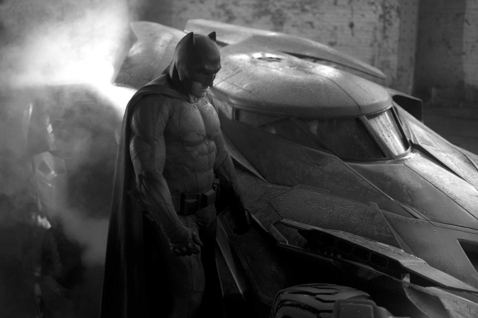 Ben Affleck in Batman v Superman: Dawn of Justice, 2016.