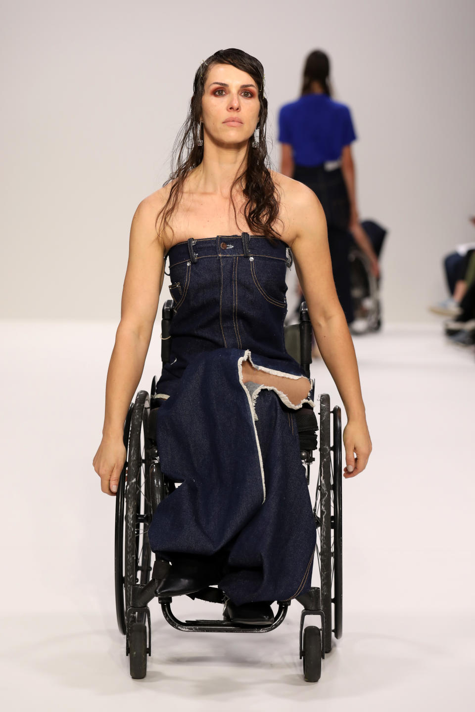 The designer herself is now a full-time wheelchair user [Photo: Getty]