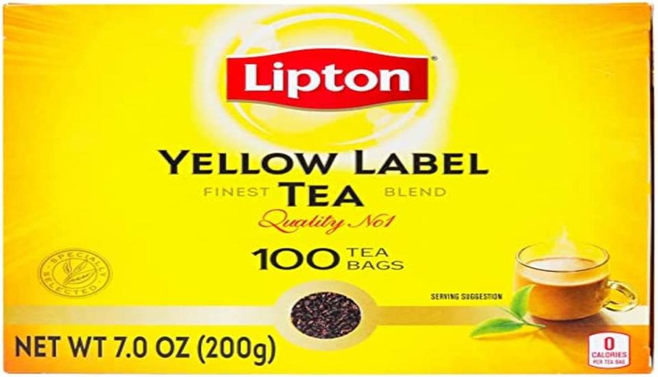 Lipton Yellow Label Tea, 100 x 2g. (Photo: Amazon SG)